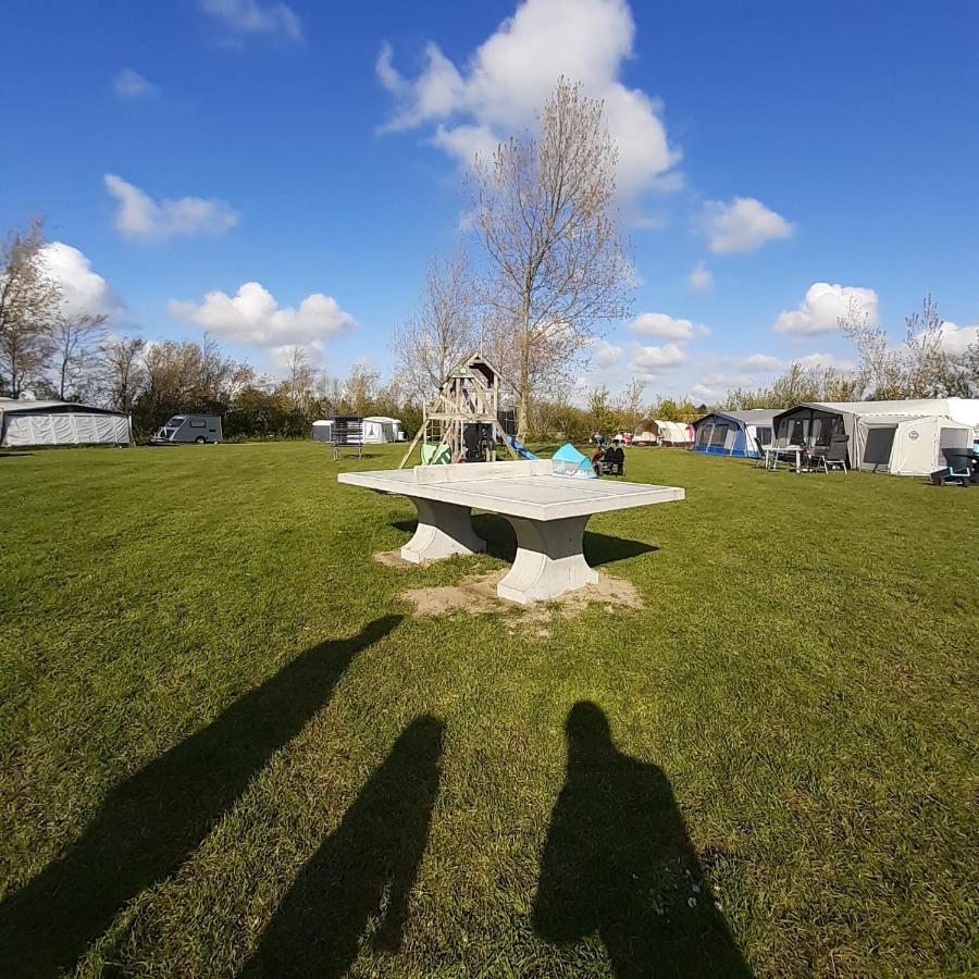 Chalet Weizicht Op Minicamping Hoogelande Grijpskerke Exteriér fotografie